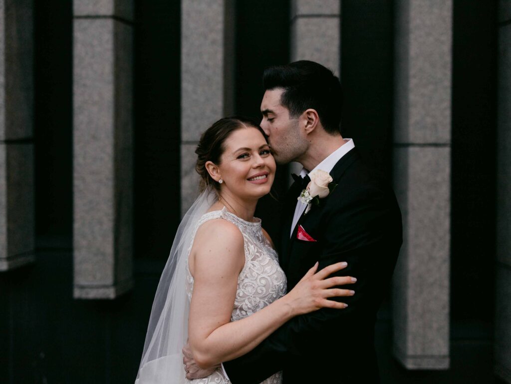 Relaxed documentary photography during an intimate Perth wedding