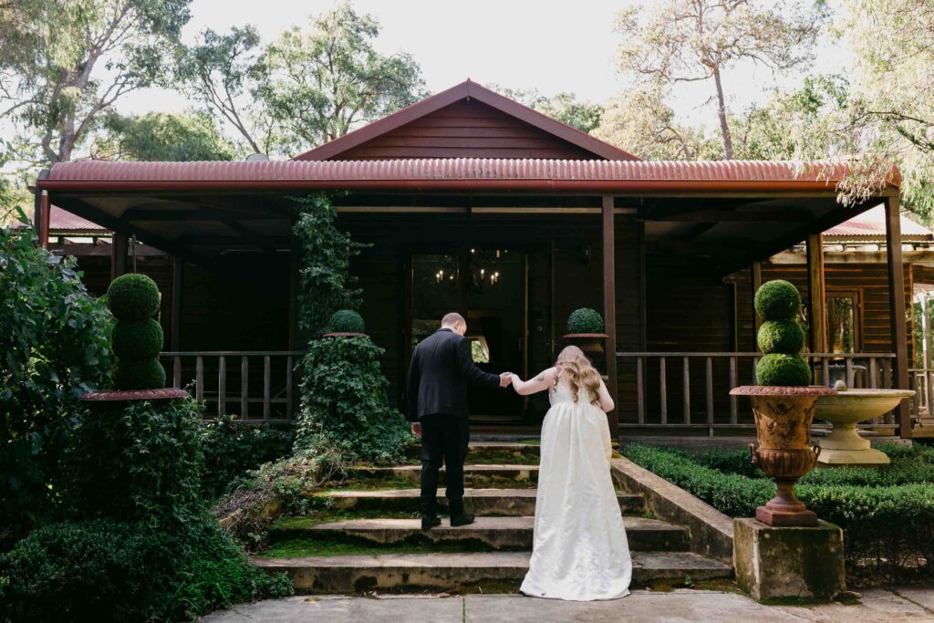The Lodge at La Forêt for a private Margaret River elopement
