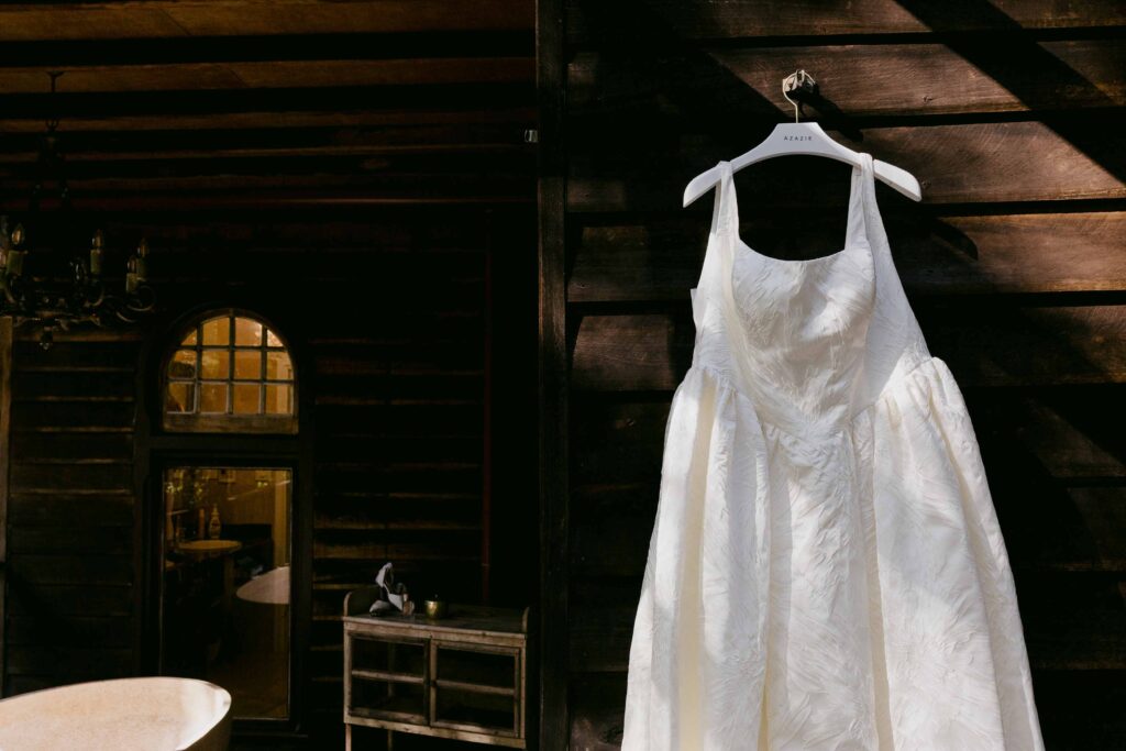 wedding dress detail