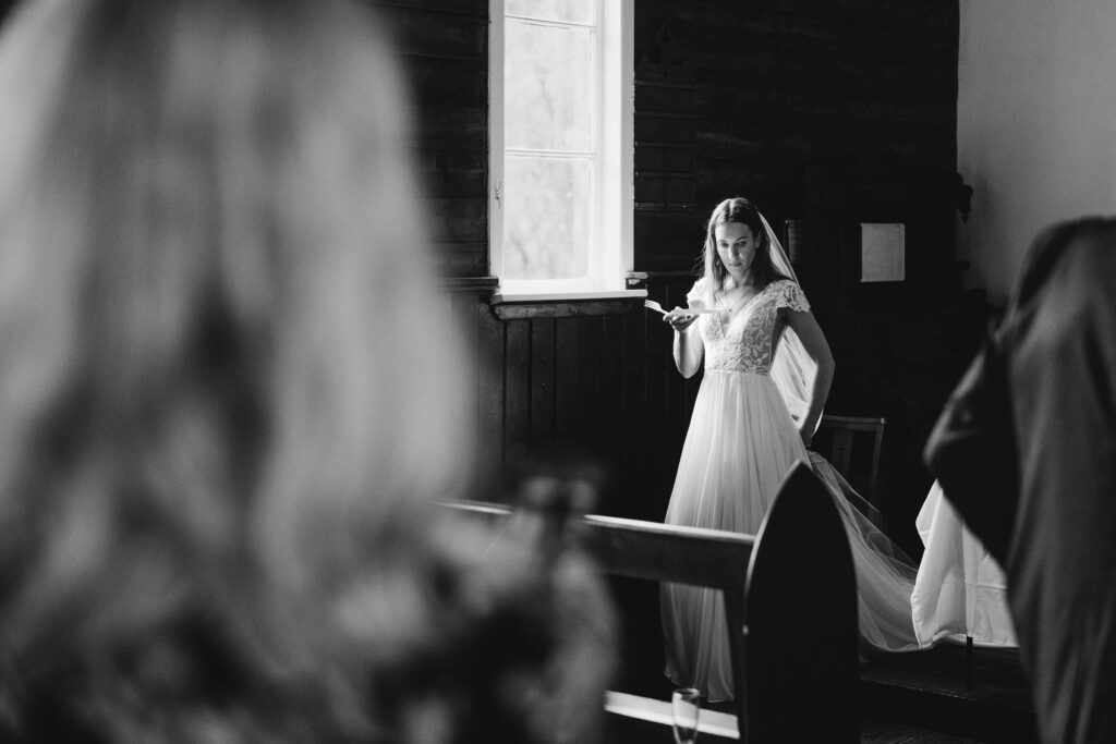 Candid guest moments during an intimate Jarrahdale micro wedding