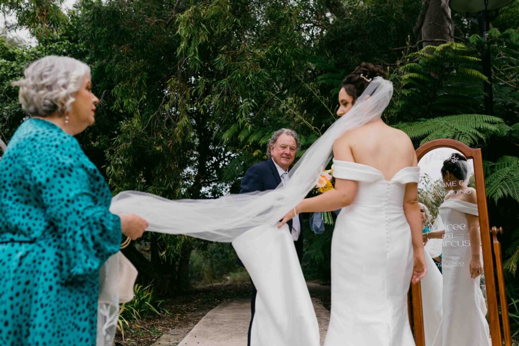 Candid images of Nan at their Ceremony at Marlee Pavillon in Kings Park