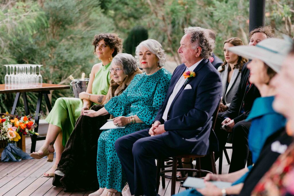 Bride’s grandmother attending an intimate Kings Park micro wedding