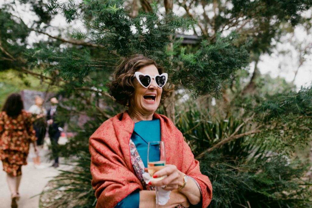Candid guest moments during a Kings Park micro wedding