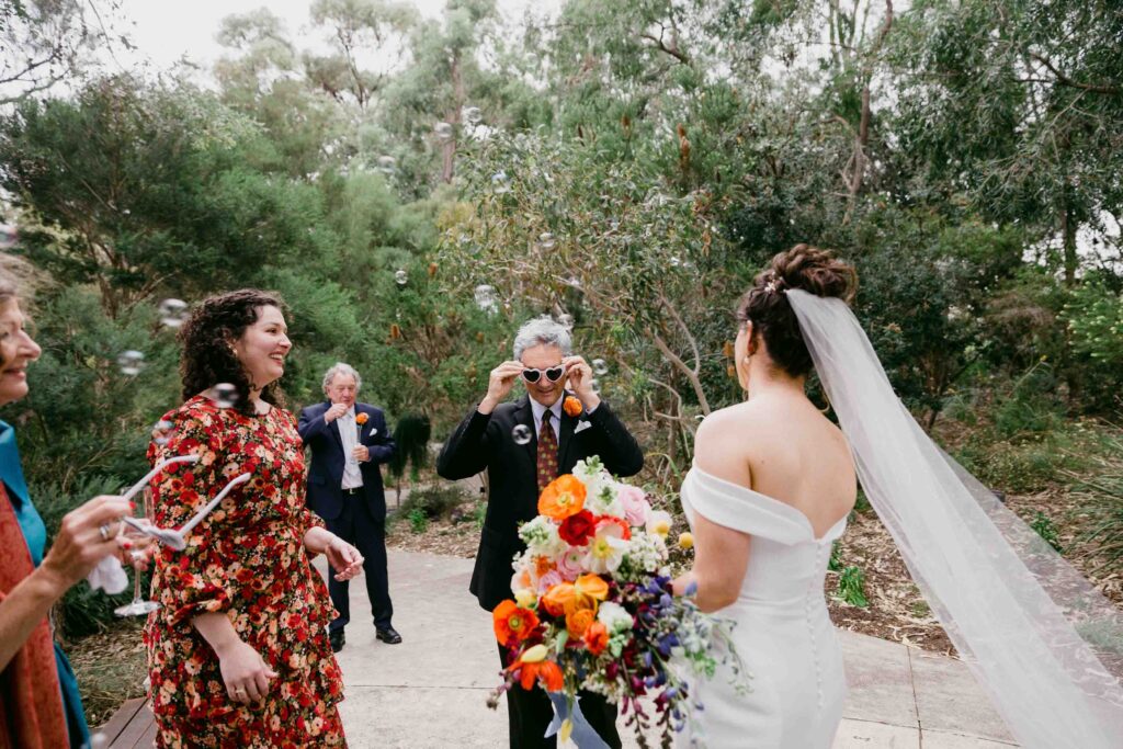 Candid guest moments during a Kings Park micro wedding