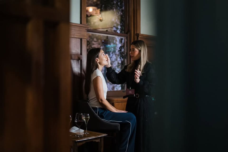 Professional makeup by Bridget from Soma Makeup Artist for a Margaret River pre-wedding photography session